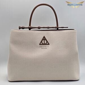 Loungefly Harry Potter Elder Wand Canvas Crossbody Handbag New